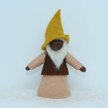 Handmade Forest Gnome Guardian Doll by Ambrosius – Eco-Friendly Wool Felt Waldorf Toy from Eco Flower Fairies LLC