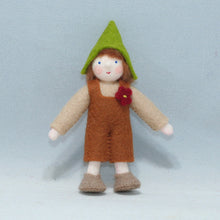 Handmade Garden Gnome Doll by Ambrosius – Eco-Friendly Wool Felt Waldorf Toy from Eco Flower Fairies LLC