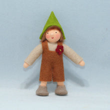 Handmade Garden Gnome Doll by Ambrosius – Eco-Friendly Wool Felt Waldorf Toy from Eco Flower Fairies LLC