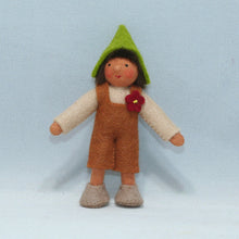 Handmade Garden Gnome Doll by Ambrosius – Eco-Friendly Wool Felt Waldorf Toy from Eco Flower Fairies LLC