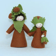 Handmade Hazelnut Fairy Doll by Ambrosius – Eco-Friendly Wool Felt Waldorf Toy from Eco Flower Fairies LLC