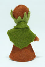 Hazelnut Fairy Doll – 2.5", 3" & 3.5" Handmade Felt Waldorf Decorations by Ambrosius