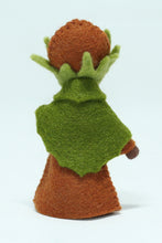 Hazelnut Fairy Doll – 2.5", 3" & 3.5" Handmade Felt Waldorf Decorations by Ambrosius