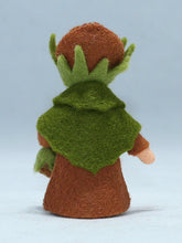 Hazelnut Fairy Doll – 2.5", 3" & 3.5" Handmade Felt Waldorf Decorations by Ambrosius