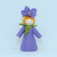 Handmade Hibiscus Fairy Doll by Ambrosius – Eco-Friendly Wool Felt Waldorf Toy from Eco Flower Fairies LLC
