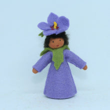 Handmade Hibiscus Fairy Doll by Ambrosius – Eco-Friendly Wool Felt Waldorf Toy from Eco Flower Fairies LLC