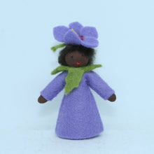 Handmade Hibiscus Fairy Doll by Ambrosius – Eco-Friendly Wool Felt Waldorf Toy from Eco Flower Fairies LLC