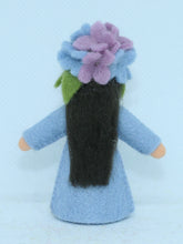 Hortensia Fairy Doll – 2.5" Handmade Felt Waldorf Decoration by Ambrosius
