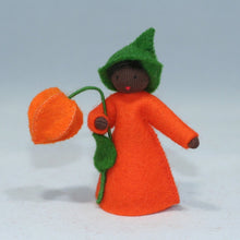 Handmade Japanese Lantern  Fairy Doll by Ambrosius – Eco-Friendly Wool Felt Waldorf Toy from Eco Flower Fairies LLC