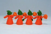 Japanese Lantern Fairy Doll – 2.5", 3" & 3.5" Handmade Felt Waldorf Decorations by Ambrosius