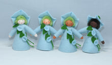 Morning Glory Fairy Doll – 2.5", 3" & 3.5" Handmade Felt Waldorf Decorations by Ambrosius