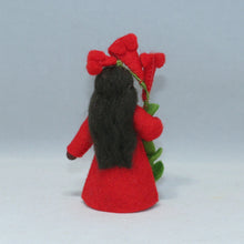 Ocotillo Fairy Doll – 2.5" & 3" Handmade Felt Waldorf Decoration by Ambrosius