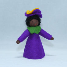 Handmade Pansy Fairy Doll by Ambrosius – Eco-Friendly Wool Felt Waldorf Toy from Eco Flower Fairies LLC