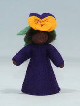 Handmade Pansy Fairy Doll by Ambrosius – Eco-Friendly Wool Felt Waldorf Toy from Eco Flower Fairies LLC
