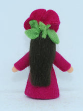 Petunia Fairy Doll – 2.5" Handmade Felt Waldorf Decoration by Ambrosius