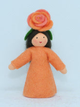 Handmade Rose Fairy Doll by Ambrosius – Eco-Friendly Wool Felt Waldorf Toy from Eco Flower Fairies LLC