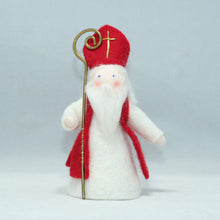 Handmade Saint Nicholas Doll by Ambrosius – Eco-Friendly Wool Felt Waldorf Toy from Eco Flower Fairies LLC