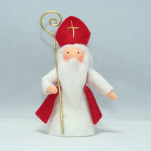 Handmade Saint Nicholas Doll by Ambrosius – Eco-Friendly Wool Felt Waldorf Toy from Eco Flower Fairies LLC