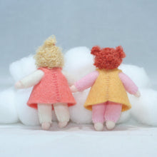 Dollhouse Toddler Sibling – 2.5” Handmade Felt Waldorf Doll by Ambrosius