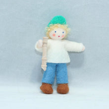 Handmade Toddler Sibling Doll by Ambrosius – Eco-Friendly Wool Felt Waldorf Toy from Eco Flower Fairies LLC
