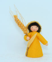 Handmade Wheat Fairy Doll by Ambrosius – Eco-Friendly Wool Felt Waldorf Toy from Eco Flower Fairies LLC