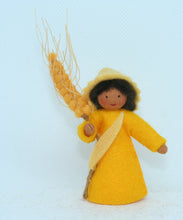 Handmade Wheat Fairy Doll by Ambrosius – Eco-Friendly Wool Felt Waldorf Toy from Eco Flower Fairies LLC
