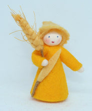 Handmade Wheat Fairy Doll by Ambrosius – Eco-Friendly Wool Felt Waldorf Toy from Eco Flower Fairies LLC