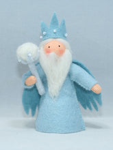 Handmade Winter King Doll by Ambrosius – Eco-Friendly Wool Felt Waldorf Toy from Eco Flower Fairies LLC