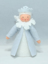 Handmade Winter Queen Doll by Ambrosius – Eco-Friendly Wool Felt Waldorf Toy from Eco Flower Fairies LLC
