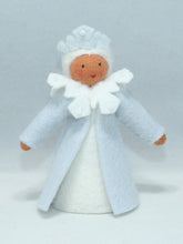 Handmade Winter Queen Doll by Ambrosius – Eco-Friendly Wool Felt Waldorf Toy from Eco Flower Fairies LLC