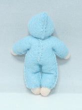 Baby Doll (miniature bendable felt doll, fair skin) - Eco Flower Fairies LLC - Waldorf Doll Shop - Handmade by Ambrosius