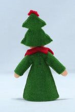 Christmas Tree Fairy Doll – 2.5” & 3.5" Handmade Felt Waldorf Decorations by Ambrosius