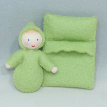 Handmade Baby  Sibling Doll by Ambrosius – Eco-Friendly Wool Felt Waldorf Toy from Eco Flower Fairies LLC