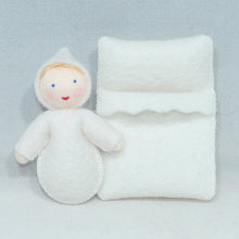 Handmade Baby  Sibling Doll by Ambrosius – Eco-Friendly Wool Felt Waldorf Toy from Eco Flower Fairies LLC