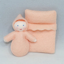 Handmade Baby  Sibling Doll by Ambrosius – Eco-Friendly Wool Felt Waldorf Toy from Eco Flower Fairies LLC