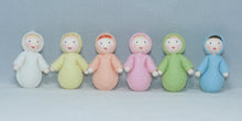 Dollhouse Baby Sibling – 2” Handmade Felt Waldorf Doll by Ambrosius