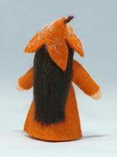 Beech Fairy (standing felt doll, leaf hat) - Eco Flower Fairies - Waldorf Doll Shop - Handmade by Ambrosius