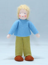 Handmade Brother Doll by Ambrosius – Eco-Friendly Wool Felt Waldorf Toy from Eco Flower Fairies LLC