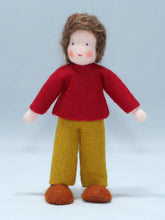 Handmade Brother Doll by Ambrosius – Eco-Friendly Wool Felt Waldorf Toy from Eco Flower Fairies LLC