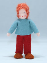 Handmade Brother Doll by Ambrosius – Eco-Friendly Wool Felt Waldorf Toy from Eco Flower Fairies LLC