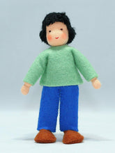 Handmade Brother Doll by Ambrosius – Eco-Friendly Wool Felt Waldorf Toy from Eco Flower Fairies LLC