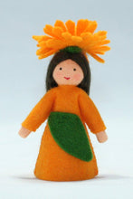 Handmade Calendula Fairy Doll by Ambrosius – Eco-Friendly Wool Felt Waldorf Toy from Eco Flower Fairies LLC