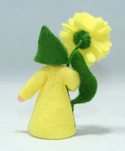 Calendula Fairy Doll – 2.5” Handmade Felt Waldorf Decoration by Ambrosius