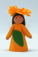 Handmade Calendula Fairy Doll by Ambrosius – Eco-Friendly Wool Felt Waldorf Toy from Eco Flower Fairies LLC