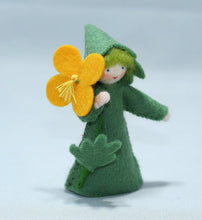 Handmade Celandine Fairy Doll by Ambrosius – Eco-Friendly Wool Felt Waldorf Toy from Eco Flower Fairies LLC