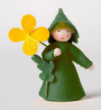 Handmade Celandine Fairy Doll by Ambrosius – Eco-Friendly Wool Felt Waldorf Toy from Eco Flower Fairies LLC