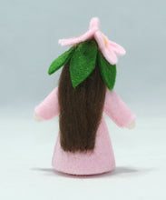 Cherry Blossom Fairy Doll – 2.5” Handmade Felt Waldorf Decoration by Ambrosius