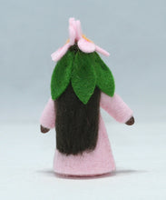 Cherry Blossom Fairy Doll – 2.5” Handmade Felt Waldorf Decoration by Ambrosius