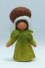 Handmade Chestnut Fairy Doll by Ambrosius – Eco-Friendly Wool Felt Waldorf Toy from Eco Flower Fairies LLC