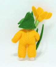 Crocus Pixie Doll – 2.5” Handmade Felt Waldorf Decoration by Ambrosius
